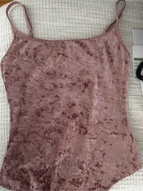 Free people velvet bodysuit